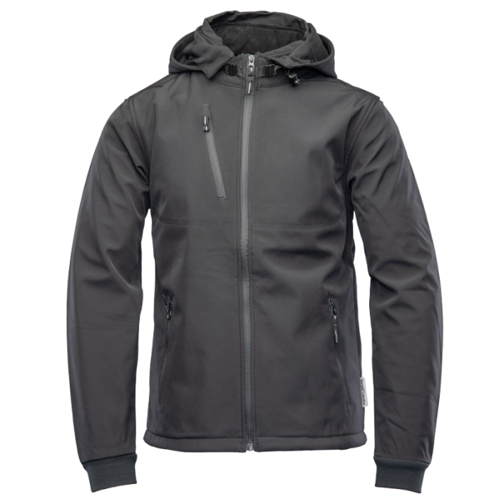 KURTKA ROBOCZA POLSTAR BENEFIT CAMINO OA35 Z KAPTUREM SOFTSHELLOWA CZARNA