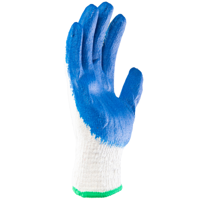 RĘKAWICE ROBOCZE POLSTAR RRWK WAMPIRKI, POWLEKANE GUMĄ NIEBIESKIE