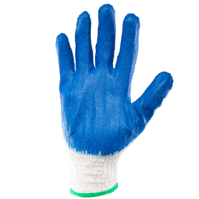 RĘKAWICE ROBOCZE POLSTAR RRWK WAMPIRKI, POWLEKANE GUMĄ NIEBIESKIE