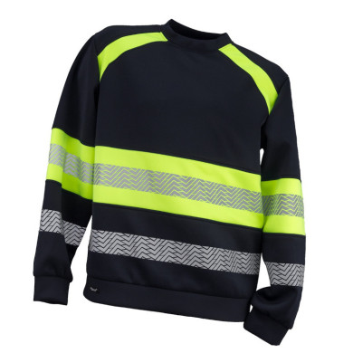 BLUZA ROBOCZA URGENT 957 CIEPŁA 300g/m2 CZARNO-ŻÓŁTA