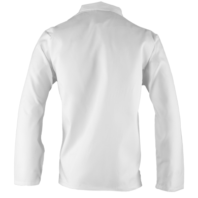 BLUZA ROBOCZA POLSTAR BRIXTON WHITE AW96 Z DŁUGIM RĘKAWEM MĘSKA HACCP BIAŁA