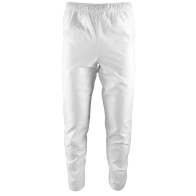 SPODNIE ROBOCZE POLSTAR KRAJAN AQSP DO PASA HACCP BIAŁE