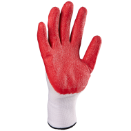 RĘKAWICE ROBOCZE POLSTAR COVENT SIMPLE RCSI POWLEKANE LATEKSEM CZERWONE