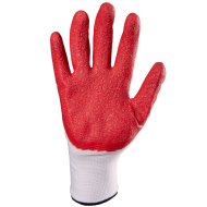 RĘKAWICE ROBOCZE POLSTAR COVENT SIMPLE RCSI POWLEKANE LATEKSEM CZERWONE