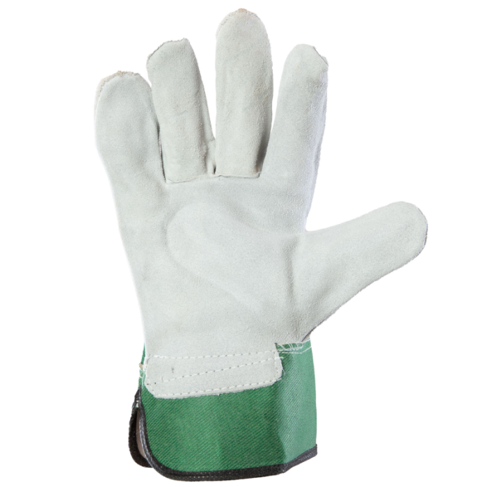 RĘKAWICE ROBOCZE POLSTAR HADDOCK G1 Z DWOINY BYDLĘCEJ WZMACNIANE SKÓRĄ ZIELONE RĘKAWICE ROBOCZE POLSTAR HADDOCK G1 Z DWOINY BYDLĘCEJ WZMACNIANE SKÓRĄ ZIELONE
