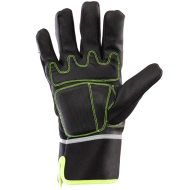 RĘKAWICE ROBOCZE POLSTAR ALASKA EVOLUTION ROAE ZE SKÓRY SYNTETYCZNEJ OCIEPLANE CZARNE