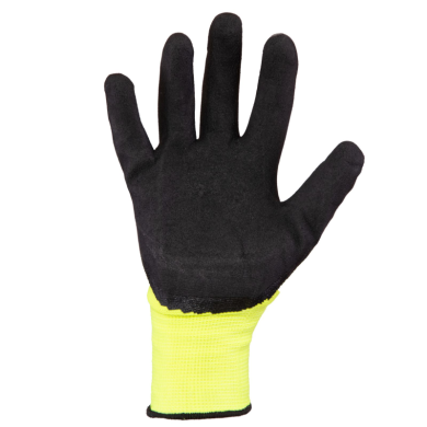 RĘKAWICE ROBOCZE POLSTAR COVENT FOAM Kat.2 RCFB Z DZIANINY POWLEKANE LATEKSEM ŻÓŁTE