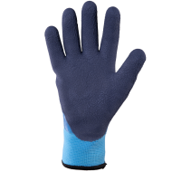 RĘKAWICE ROBOCZE OZIEPLANE POLSTAR COVENT RAPTOR WINTER Z DZIANINY POWLEKANE LATEKSEM NIEBIESKIE