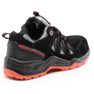 PÓŁBUTY ROBOCZE BEARFIELD N06 SRC ESD S1-P Z ZAMSZU CZARNO-CZERWONE