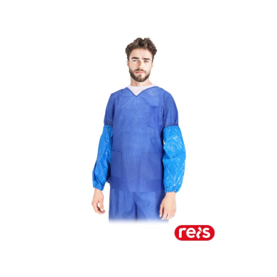 ZARĘKAWKI ROBOCZE REIS OCHRONNE Z TPU PARA NIEBIESKIE