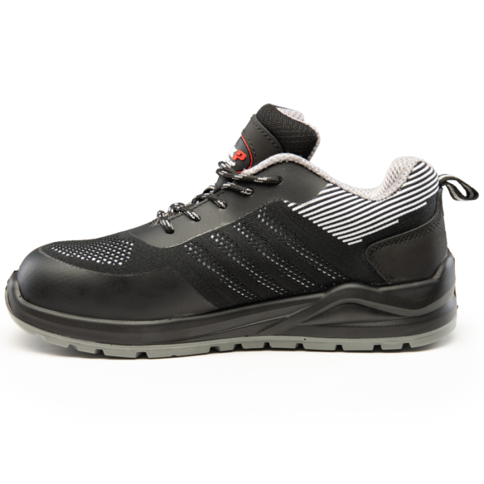 PÓŁBUTY ROBOCZE MAX-POPULAR MXP FALCO S1 SRC Z ZAMSZU CZARNE