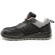 PÓŁBUTY ROBOCZE MAX-POPULAR MXP FALCO S1 SRC Z ZAMSZU CZARNE