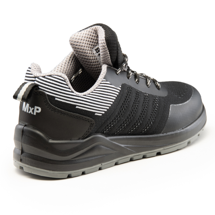 PÓŁBUTY ROBOCZE MAX-POPULAR MXP FALCO S1 SRC Z ZAMSZU CZARNE