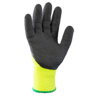 RĘKAWICE ROBOCZE ocieplane POLSTAR COVENT YETI RCYE POWLEKANE PIANKĄ LATEKSOWĄ ŻÓŁTE