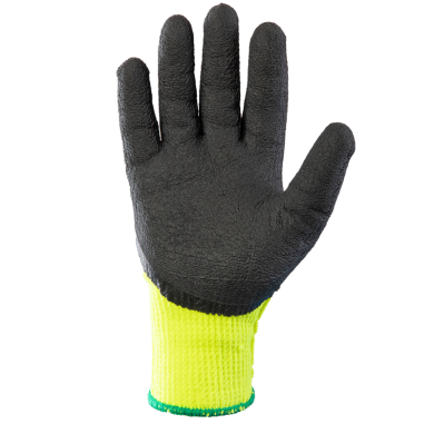 RĘKAWICE ROBOCZE ocieplane POLSTAR COVENT YETI RCYE POWLEKANE PIANKĄ LATEKSOWĄ ŻÓŁTE