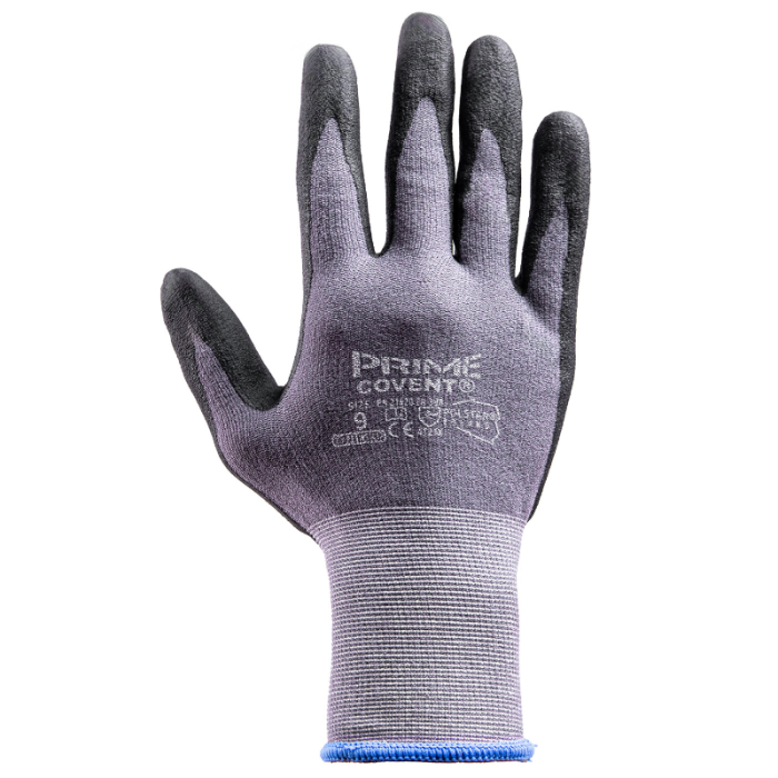 RĘKAWICE ROBOCZE POLSTAR COVENT PRIME RCPR  Z NYLONU POWLEKANE NITRYLEM FIOLETOWE