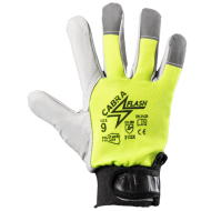 RĘKAWICE ROBOCZE POLSTAR CABRA FLASH RSCF ZE SKÓRY LICOWEJ KOZIEJ ŻÓŁTE