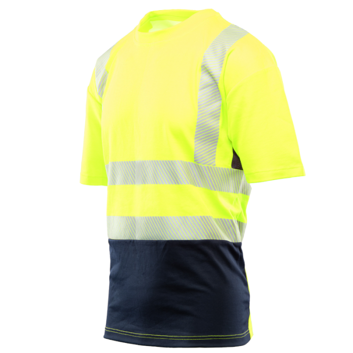 KOSZULKA T-SHIRT POLSTAR BRIXTON FLASH AFK7 OSTRZEGAWCZA SIATKOWA ŻÓŁTA