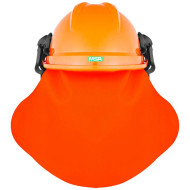 ZESTAW LEŚNIKA MSA FORESTRY KIT HEŁM OCHRONNY Z OSŁONĄ TWARZY, KARKU I SŁUCHU