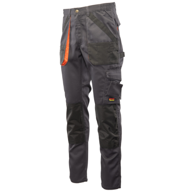 SPODNIE ROBOCZE POLSTAR BRIXTON PRACTICAL APSP DO PASA GRAFITOWO-POMARAŃCZOWE
