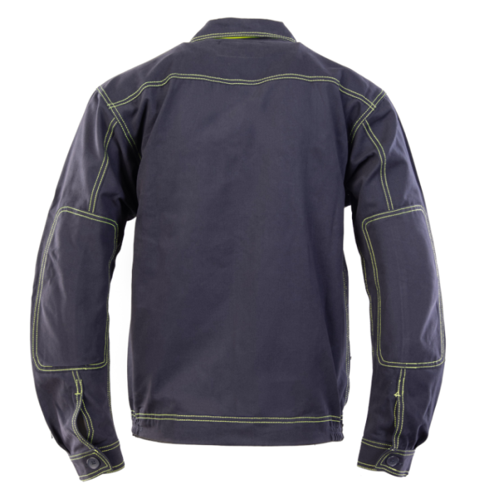 Bluza BHP Polstar Brixton Spark ASBL robocza ochronna 100% bawełna granatowo-żółta