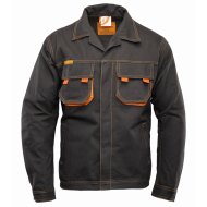 Bluza robocza Polstar Brixton Spark ASBL ochronna 100% bawełna granatowo-pomarańczowa