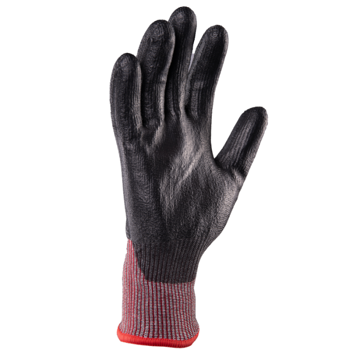 RĘKAWICE ROBOCZE POLSTAR COVENT AC(E)PU RCAE POWLEKANE POLIURETANEM CZARNO-CZERWONE