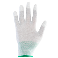 RĘKAWICE ROBOCZE POLSTAR COVENT PU TIP ESD RCPT POWLEKANE POLIURETANEM SZARE