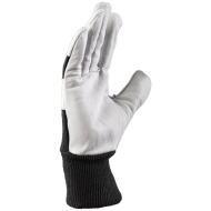 RĘKAWICE ROBOCZE POLSTAR RSCS WZMACNIANE SKRÓRĄ KOZIĄ BIAŁO-CZARNE RĘKAWICE ROBOCZE POLSTAR RSCS WZMACNIANE SKRÓRĄ KOZIĄ BIAŁO-CZARNE