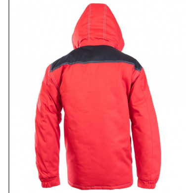 KURTKA ROBOCZA POLSTAR BRIXTON SNOW OSPR PARKA OCIEPLANA Z KAPTUREM CZERWONO-CZARNA KURTKA ROBOCZA POLSTAR BRIXTON SNOW OSPR PARKA OCIEPLANA Z KAPTUREM CZERWONO-CZARNA