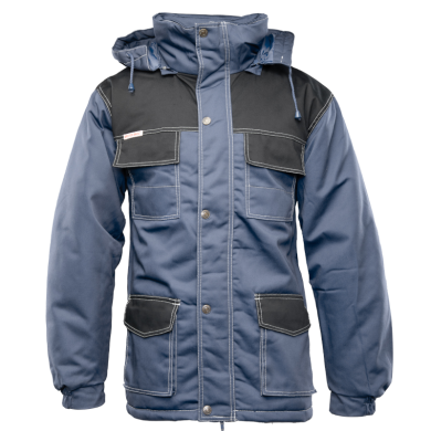 KURTKA ROBOCZA POLSTAR BRIXTON SNOW OSPR PARKA OCIEPLANA Z KAPTUREM STALOWO-CZARNA KURTKA ROBOCZA POLSTAR BRIXTON SNOW OSPR PARKA OCIEPLANA Z KAPTUREM STALOWO-CZARNA