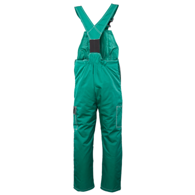 SPODNIE ROBOCZE POLSTAR BRIXTON SNOW OSOG OGRODNICZKI OCIEPLANE ZIELONO-CZARNE