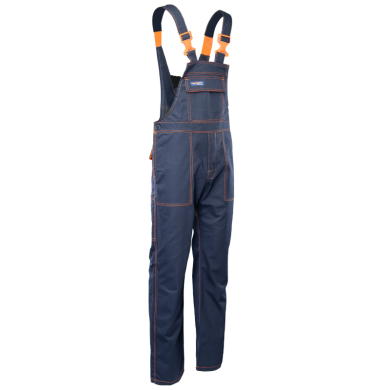 SPODNIE ROBOCZE POLSTAR PROFFLAM AOOG OGRODNICZKI ANTYSTATYCZNE 100% BAWEŁNA GRANATOWE