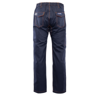 SPODNIE ROBOCZE POLSTAR PROFFLAM AOSP DO PASA ANTYSTATYCZNE 100% BAWEŁNA GRANATOWE