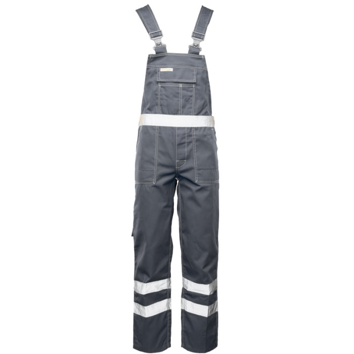 SPODNIE ROBOCZE POLSTAR BRIXTON CLASSIC ABOG OGRODNICZKI Z PASAMI ODBLASKOWMI STALOWE