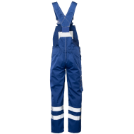 SPODNIE ROBOCZE POLSTAR BRIXTON CLASSIC ABOG OGRODNICZKI Z PASAMI ODBLASKOWMI NIEBIESKIE