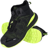 TRZEWIKI ROBOCZE REIS RENOVA S1 BUTY OCHRONNE STALOWO-CZARNO-NIEBIESKIE