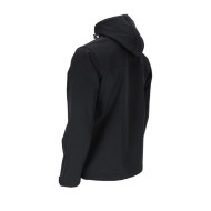 KURTKA ROBOCZA REIS ROBIN SOFTSHELL Z KAPTUREM CZARNO-CZERWONA