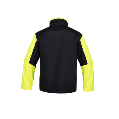 KURTKA ROBOCZA PROCERA IMPERIAL SOFTSHELL ODPORNA NA WIATR CZARNO-ŻÓŁTA