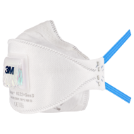 PÓŁMASKA PORTWEST FPP2 PRW-P209 JEDNORAZOWA PRZECIWPYŁOWA Z ZAWORKIEM OP. 3 SZT. BIAŁA