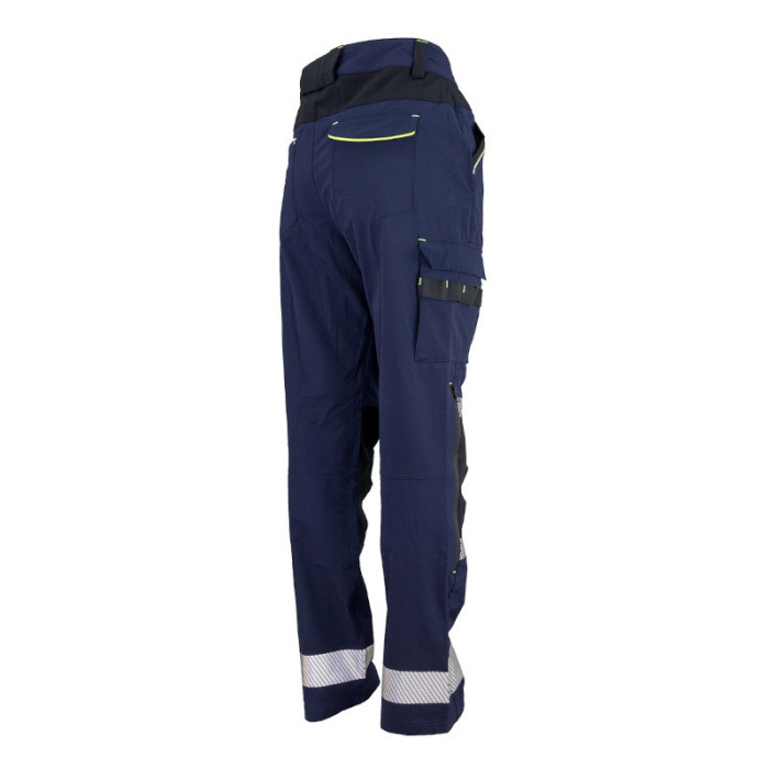 SPODNIE ROBOCZE URGENT 762 OCHRONNE DO PASA Z KIESZENIAMI GRANATOWE