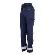 SPODNIE ROBOCZE URGENT 762 OCHRONNE DO PASA Z KIESZENIAMI GRANATOWE