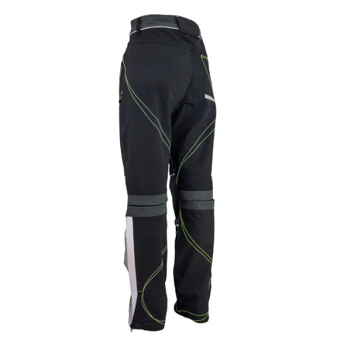 SPODNIE ROBOCZE URGENT 763 OCHRONNE DO PASA FUNKCJONALNE CZARNO-SZARO-ŻÓŁTE