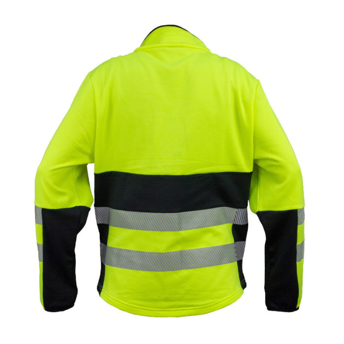 BLUZA ROBOCZA URGENT 932 DO PRACY WYSOKA WIDOCZNOŚĆ ŻÓŁTO-CZARNA