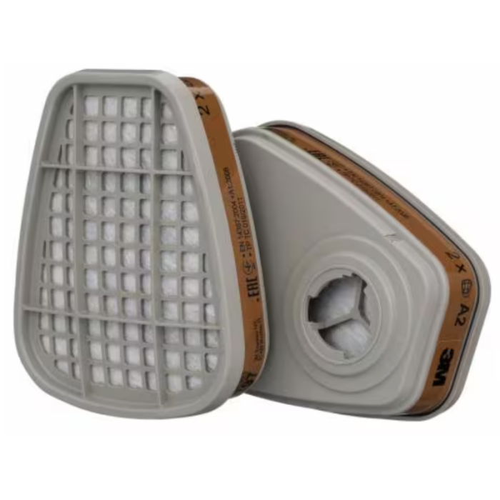 FILTROPOCHŁANIACZ 3M 6055 A2 OCHRONA PRZED GAZAMI I PARAMI ORGANICZNYMI, KOMPLET