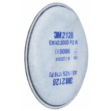 FILTR PRZECIWPYŁOWY 3M 2128 P2R OCHRONNY, GAZY, PARA, CZĄSTKI, NISKI OPÓR ODDYCHANIA, KOMPLET