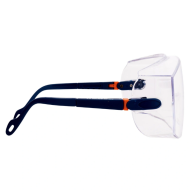 OKULARY OCHRONNE NAKŁADKOWE NA OKULARY KOREKCYJNE 3M 2800, PRZEZROCZYSTE, REGULOWANE