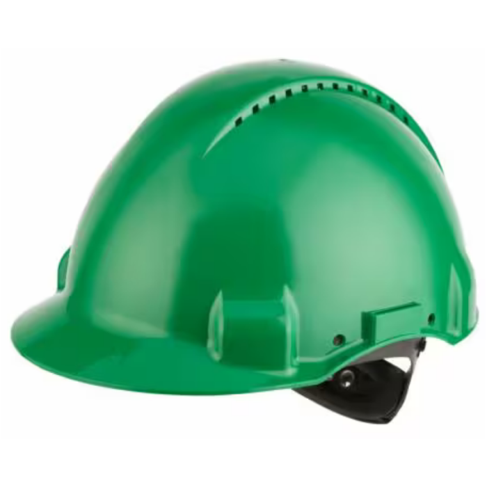 KASK OCHRONNY 3M PELTOR G3000 NUV, OTWORY WENTYLACYJNE, WSKAŹNIK ZUŻYCIA, ZIELONY