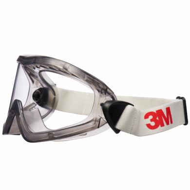 GOGLE OCHRONNE WENTYLOWANE 3M 2890, ANTI-FOG, ANTI-SCRATCH