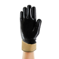 RĘKAWICE ROBOCZE ANSELL NITRASAFE 28-329 POWLEKANE NITRYLEM Z KEVLAREM BEZPIECZNA PRACA